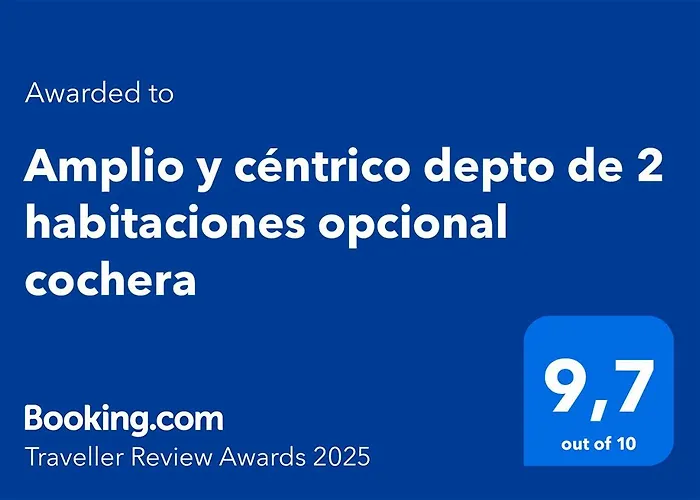 Amplio Y Centrico Depto De 2 Habitaciones Opcional Cochera